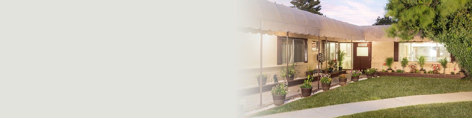 The front of the Sunrise Post Acute facility